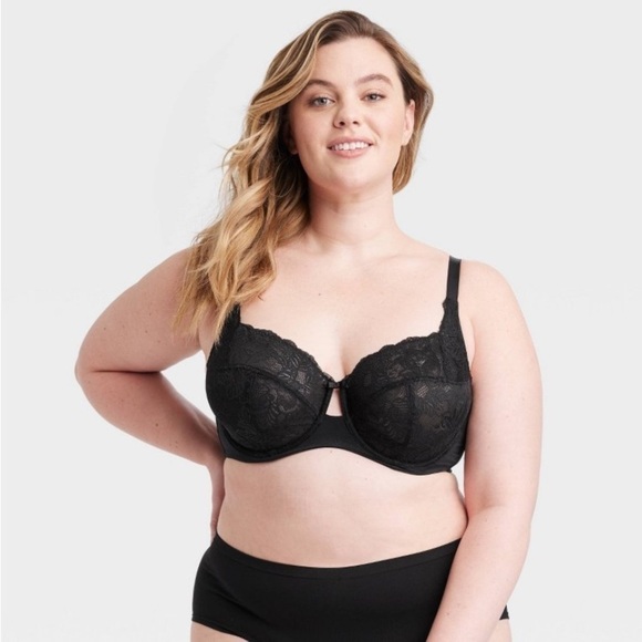 Auden Other - Women's Lace Unlined Bra - Auden™
Black 40DDD